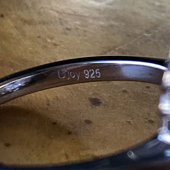 Natural Smoky Quartz Sterling Silver Cocktail Ring Size 9 - Picture 6 of 8